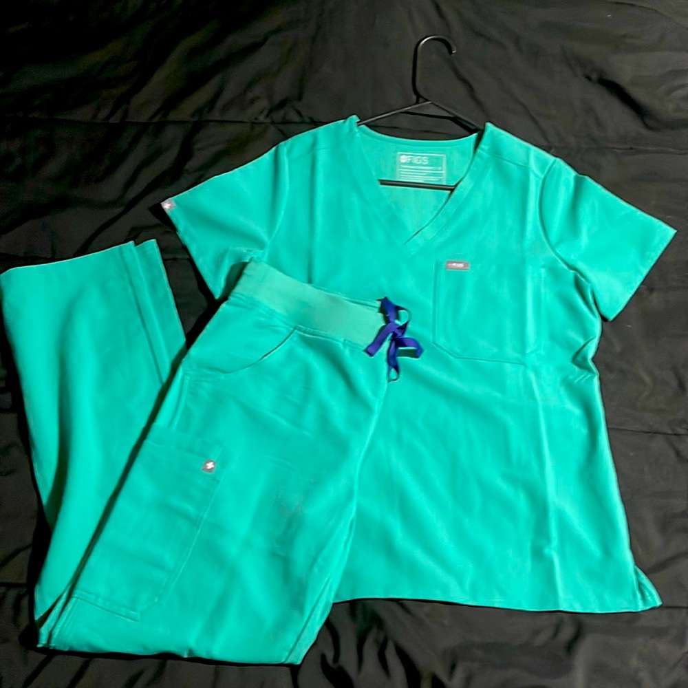 Surgical green Figs scrubs